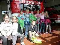 Besuch bei der Feuerwehr Saalfelden 3a