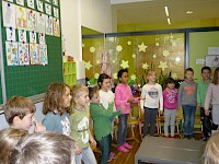 Besuch vom KIGA-Bergland in der 1b