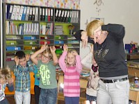 Besuch vom KIGA-Bergland in der 1b
