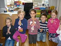 Besuch vom KIGA-Bergland in der 1b