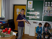 Besuch vom KIGA-Bergland in der 1b