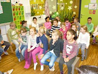 Besuch vom KIGA-Bergland in der 1b