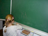 Besuch vom KIGA-Bergland in der 1b