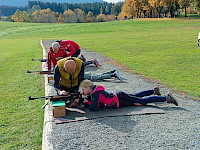 Biathlonspaß am Ritzensee – die 3a in Bewegung!