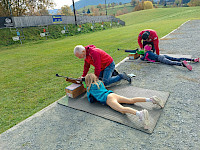 Biathlonspaß am Ritzensee – die 3a in Bewegung!