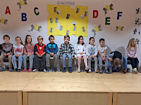 Buchstabenfest der 2A