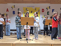 Buchstabenfest der 2A